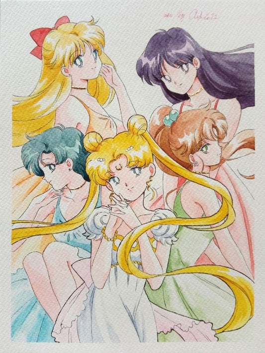 Postcard "Princesses"